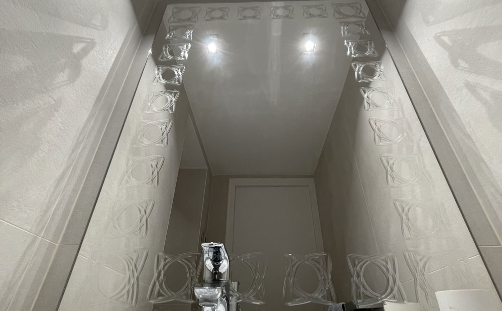 Miroir de salle de bains par Reverchon