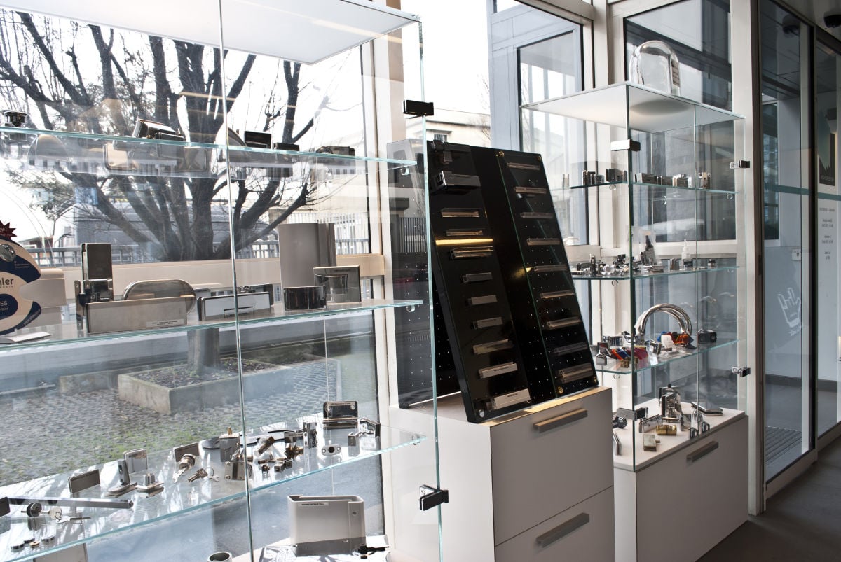 Showrooms Reverchon Le verre mais aussi tout ce qui l'accompagne